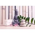 SELF ADHESIVE WALL MURAL WELLNESS BUDHA - SELF-ADHESIVE WALLPAPERS - WALLPAPERS