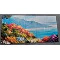 5-PIECE CANVAS PRINT SEA VIEW - PICTURES OF NATURE AND LANDSCAPE - PICTURES