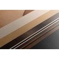 CANVAS PRINT ABSTRACT PYRAMID SHAPES - PICTURES OF ABSTRACT SHAPES - PICTURES