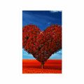 AFFICHE BEL ARBRE EN FORME DE COEUR - AMOUR - AFFICHES