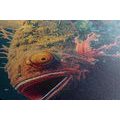 CANVAS PRINT SURREALISTIC SEA DEVIL - PICTURES UNDERWATER WORLD - PICTURES