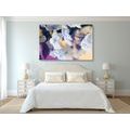 CANVAS PRINT BLOSSOMING CHERRY BRANCH - PICTURES FLOWERS - PICTURES