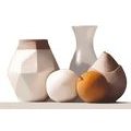 CANVAS PRINT STILL LIFE WITH FRUIT - PICTURES OF VASES - PICTURES