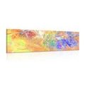 CANVAS PRINT SYMPHONY OF COLORS - ABSTRACT PICTURES - PICTURES