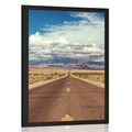 POSTER ROAD IN THE DESERT - NATURE - POSTERS