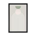 POSTER CURCUBEU ELEGANT CU SEMICERC MID-CENTURY - MOTIVE DIN ATELIERUL NOSTRU - POSTERE