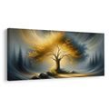 OBRAZ MAGICKÝ STROM ŽIVOTA V MLZE - OBRAZY STROMY ŽIVOTA - OBRAZY