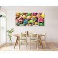 5-PIECE CANVAS PRINT TROPICAL FRUIT - PICTURES OF FOOD AND DRINKS - PICTURES