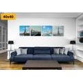 CANVAS PRINT SET VIEW OF THE EIFFEL TOWER IN PARIS - SET OF PICTURES - PICTURES