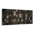 WANDBILD RETRO MUSIKALISCHE DYNAMIK - MUSIKBILDER - BILDER