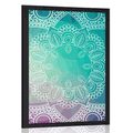 PLAKAT PASTELOWA MANDALA - FENG SHUI - PLAKATY