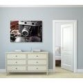 WANDBILD ALTE KAMERA - VINTAGE- UND RETRO-BILDER - BILDER