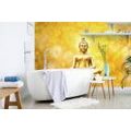 TAPETE GOLDENE BUDDHA-STATUE - TAPETEN MIT FENG SHUI-MOTIVEN - TAPETEN