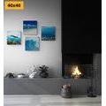 CANVAS PRINT SET SEA WORLD - SET OF PICTURES - PICTURES