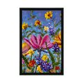 POSTER BUNTE BLUMEN AUF DER WIESE - BLUMEN - POSTER