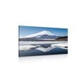 CANVAS PRINT JAPANESE MOUNT FUJI - PICTURES OF NATURE AND LANDSCAPE - PICTURES