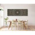 WANDBILD MANDALA IM VINTAGE-STIL - BILDER MIT FENG SHUI-MOTIVEN - BILDER