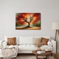 OBRAZ PODZIMNÍ STROM ŽIVOTA V ZÁŘI - OBRAZY STROMY ŽIVOTA - OBRAZY