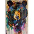 STAMPA SU TELA – ORSO CON IMITAZIONE DI PITTURA - STAMPE E QUADRI - 🔥 SVENDITA TOTALE
