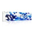 CANVAS PRINT ARTISTIC BLUE ABSTRACTION - ABSTRACT PICTURES{% if product.category.pathNames[0] != product.category.name %} - PICTURES{% endif %}