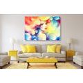 CANVAS PRINT WOMAN'S CHARM - PICTURES OF WOMEN - PICTURES