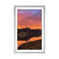 POSTER MIT PASSEPARTOUT BEZAUBERNDE LANDSCHAFT - NATUR{% if product.category.pathNames[0] != product.category.name %} - GERAHMTE POSTER{% endif %}