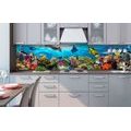 SELF ADHESIVE PHOTO WALLPAPER FOR KITCHEN SEA CREATURES - WALLPAPERS{% if product.category.pathNames[0] != product.category.name %} - WALLPAPERS{% endif %}
