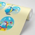 PAPIER PEINT AUTOCOLLANT VOYAGE AU SOLEIL - PAPIERS PEINTS AUTOCOLLANTS - PAPIER PEINT