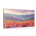 CANVAS PRINT GIRL IN A YELLOW DRESS - ABSTRACT PICTURES{% if product.category.pathNames[0] != product.category.name %} - PICTURES{% endif %}
