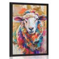 POSTER OAIA CU IMITAȚIA PICTURII - ANIMALE - POSTERE