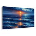 OBRAZ ZÁPAD SLUNCE NAD OCEÁNEM - OBRAZY VÝCHOD A ZÁPAD SLUNCE - OBRAZY