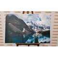 CANVAS PRINT BEAUTIFUL MOUNTAIN LANDSCAPE - PICTURES OF NATURE AND LANDSCAPE - PICTURES