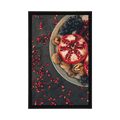 POSTER MIX WITH POMEGRANATE - WITH A KITCHEN MOTIF - POSTERS