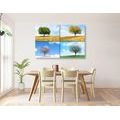 CANVAS PRINT TREE IN SEASONS - PICTURES OF NATURE AND LANDSCAPE{% if product.category.pathNames[0] != product.category.name %} - PICTURES{% endif %}