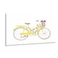 WANDBILD ILLUSTRATION EINES RETRO-FAHRRADS - VINTAGE- UND RETRO-BILDER - BILDER