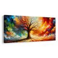 OBRAZ BAREVNÝ STROM ŽIVOTA SNŮ - OBRAZY STROMY ŽIVOTA - OBRAZY