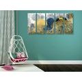 5-PIECE CANVAS PRINT WONDERLAND - ABSTRACT PICTURES{% if product.category.pathNames[0] != product.category.name %} - PICTURES{% endif %}
