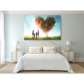 CANVAS PRINT WITH A FAMILY TOUCH - PICTURES LOVE - PICTURES