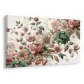 TABLEAU SUR TOILE – FLEURS DOUCES EN TONS PASTEL - TABLEAUX - 🔥 VENTE TOTALE