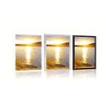POSTER – TRAMONTO SUL LAGO - NATURA - POSTER