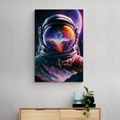 IMPRESSION SUR TOILE PORTRAIT D'ASTRONAUTE - IMPRESSIONS SUR TOILE ASTRONAUTE - IMPRESSION SUR TOILE