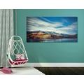 CANVAS PRINT SUNSET OVER THE LAKE - PICTURES OF NATURE AND LANDSCAPE{% if product.category.pathNames[0] != product.category.name %} - PICTURES{% endif %}