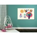 CANVAS PRINT NATURE WITH A FOLKLORE TOUCH - STILL LIFE PICTURES - PICTURES