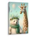 OBRAZ ZVÍŘÁTKA S BALONKY - PICTURES FOR CHILDREN ROOM - PICTURES