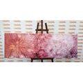 WANDBILD BLUMEN-MANDALA - BILDER MIT FENG SHUI-MOTIVEN - BILDER