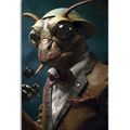 CANVAS PRINT ANIMAL GANGSTER ANT - PICTURES OF ANIMAL GANGSTERS - PICTURES