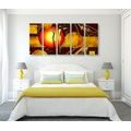5-PIECE CANVAS PRINT ETHNO COUPLE IN LOVE - ABSTRACT PICTURES{% if product.category.pathNames[0] != product.category.name %} - PICTURES{% endif %}