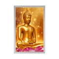 POSTER GOLDENER BUDDHA - FENG SHUI - POSTER