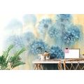 SAMOLEPIACA TAPETA MODRÁ PÚPAVA V AKVARELOVOM PREVEDENÍ - TAPETY - 🔥 TOTÁLNY VÝPREDAJ