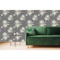 SELF ADHESIVE WALLPAPER ABSTRACT CELLS ON A GRAY BACKGROUND - SELF-ADHESIVE WALLPAPERS - WALLPAPERS